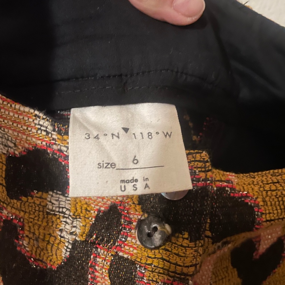 Anthropologie Cheetah Pants - Picture 4 of 6
